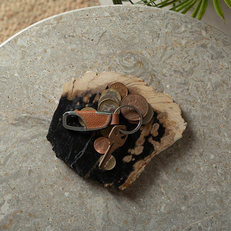 トレー 木化石 トレイ デコレーショントレイ おしゃれ アクセサリートレイ 4枚 珪化木 ウッド 置物 小物置き おしゃれ 北欧 リゾート インテリア 西海岸 14317 | ELEMENTS（インテリア） | 05