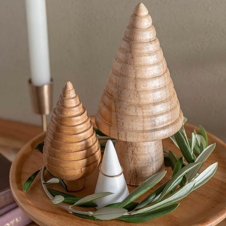 ツリー オブジェ 木製 置物 クリスマス 飾り チーク材 雑貨 天然木 ミニツリー ウッドツリー ディスプレイ おしゃれ 卓上 北欧 リゾート インテリア 14318 | ELEMENTS（インテリア） | 11