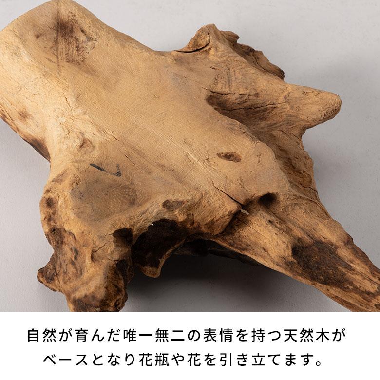 花瓶 一輪挿し ガラス 古木 フラワーベース ミニ花瓶 小さい 水耕栽培 細い 一点もの 天然木 ジャパンディ 和モダン 試験管 シリンダー おしゃれ 北欧 14330 | ブランド登録なし | 07