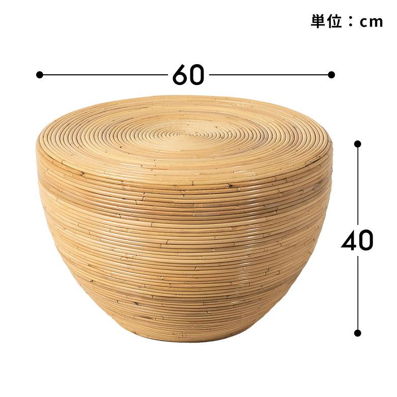 リビングテーブル センターテーブル おしゃれ 丸 円形 丸型 木製 完成品 北欧 韓国 インテリア ラタン ローテーブル 一人暮らし 軽量 ワンルーム 14347 | ELEMENTS（インテリア） | 17