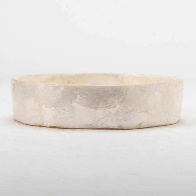 小物入れ 丸 卓上 アクセサリーケース トレイ シェルトレー カピスシェル 円形 丸型 ラウンド 白 北欧 韓国 かわいい 玄関収納 収納 洗面所 鍵置き 14351 | ELEMENTS（インテリア） | 13