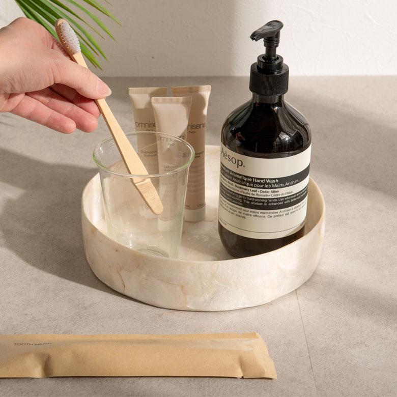 小物入れ 丸 卓上 アクセサリーケース トレイ シェルトレー カピスシェル 円形 丸型 ラウンド 白 北欧 韓国 かわいい 玄関収納 収納 洗面所 鍵置き 14351 | ELEMENTS（インテリア） | 07