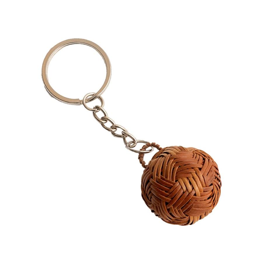 キーホルダー ボール型 アタ ストラップ バリ雑貨 アジアン ハンドメイド 手作り ナチュラル おしゃれ 2101 | ブランド登録なし | 10