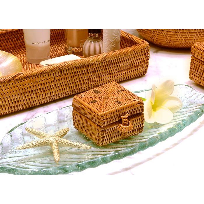 アタで編まれた小さなアクセサリーケース アジア工房 2201 | ブランド登録なし | 02