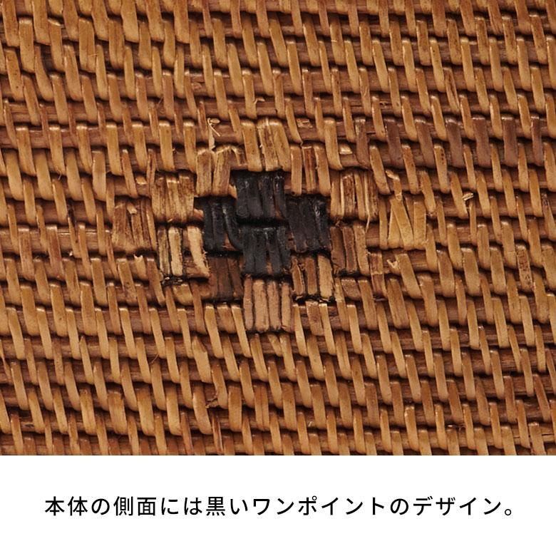 アジアン雑貨 アタ製大きなフタ付きボックス型バスケット Lタイプ アジア工房 2203 | ブランド登録なし | 15
