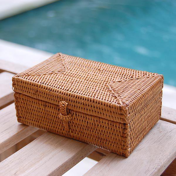 アジアン雑貨 アタ製小物入れミニケース アジア工房 2233 | ブランド登録なし