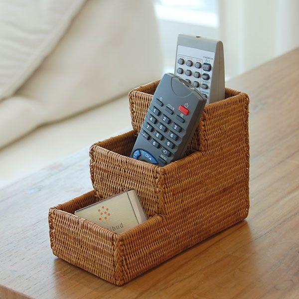 アジアン雑貨 アタ製スタンド3分割収納ケース アジア工房 2306 | ブランド登録なし | 02