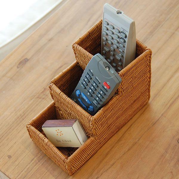 アジアン雑貨 アタ製スタンド3分割収納ケース アジア工房 2306 | ブランド登録なし | 03