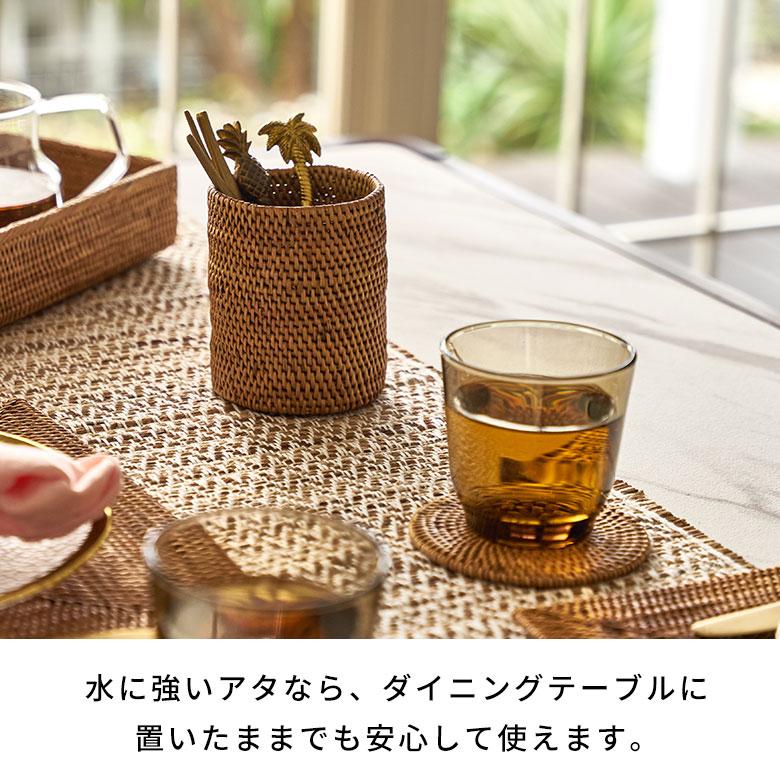 アジアン雑貨 アタ カトラリーケース 筒型 スタンドケース S アジア工房 2401 | ブランド登録なし | 10