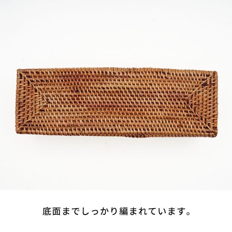 アジアン雑貨 アタ製収納ボックス 長方形 Cタイプ アジア工房 2413 | ブランド登録なし | 17