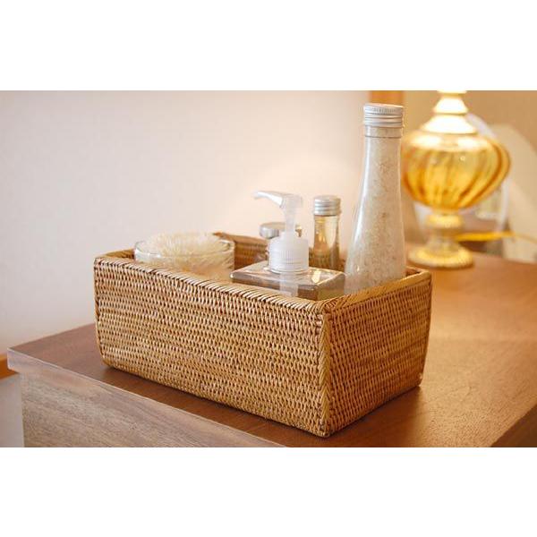 アジアン雑貨 アタ製収納ボックス Dタイプ アジア工房 2414 | ELEMENTS（インテリア） | 03