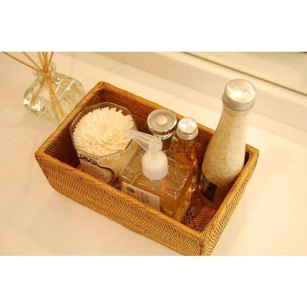 アジア雑貨 ELEMENTS アジアン雑貨 アタ製収納ボックス Dタイプ アジア工房 2414