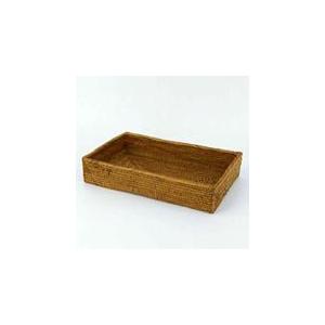 アジアン雑貨 アタ製四角い収納トレイ Eタイプ アジア工房 2415 | ブランド登録なし | 03