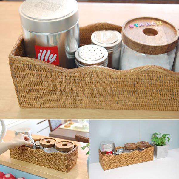 アジアン雑貨 アタ製収納ボックス アジア工房 2417 | ブランド登録なし | 03