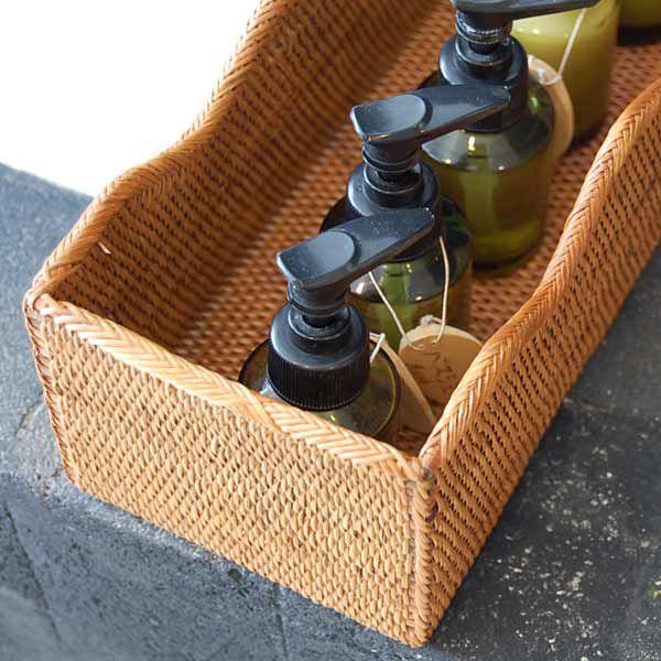 アジアン雑貨 アタ製収納ボックス アジア工房 2417 | ブランド登録なし | 05