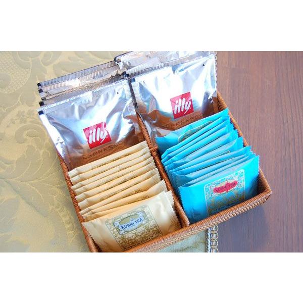 アジアン雑貨 アタ製4分割の四角い収納トレイ Hタイプ アジア工房 2418 | ブランド登録なし | 03