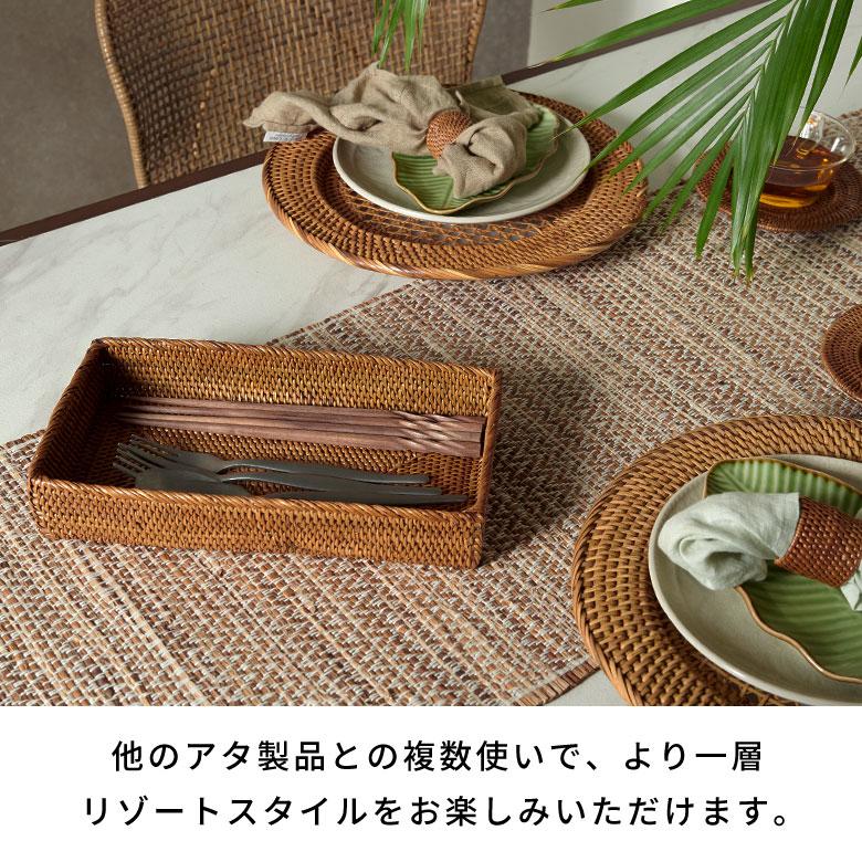アジアン雑貨 アタ製収納ボックス アジア工房 2432 | ブランド登録なし | 13