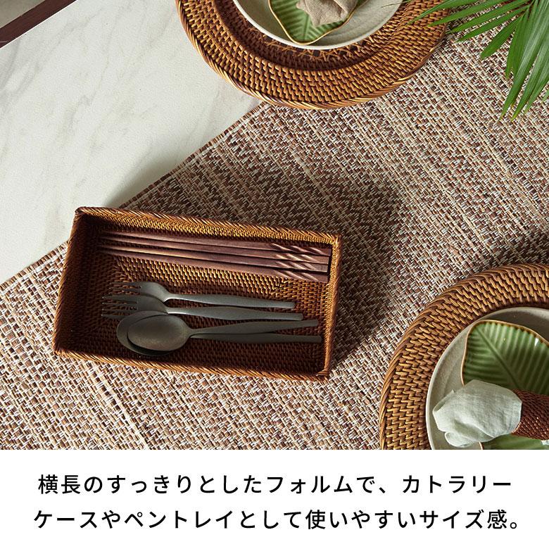 アジアン雑貨 アタ製収納ボックス アジア工房 2432 | ブランド登録なし | 04