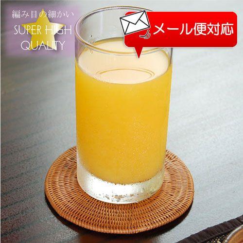 コースター おしゃれ アジアン 丸型 カフェ 店舗 ホテル 旅館 アタ製 天然素材 バリ 雑貨 アジア工房 2505 | ブランド登録なし