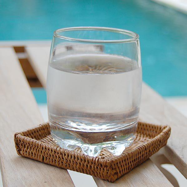 コースター おしゃれ アジアン 正方形 トレイ カフェ 店舗 ホテル 旅館 アタ製 天然素材 バリ 雑貨 アジア工房 2519 | ブランド登録なし | 01