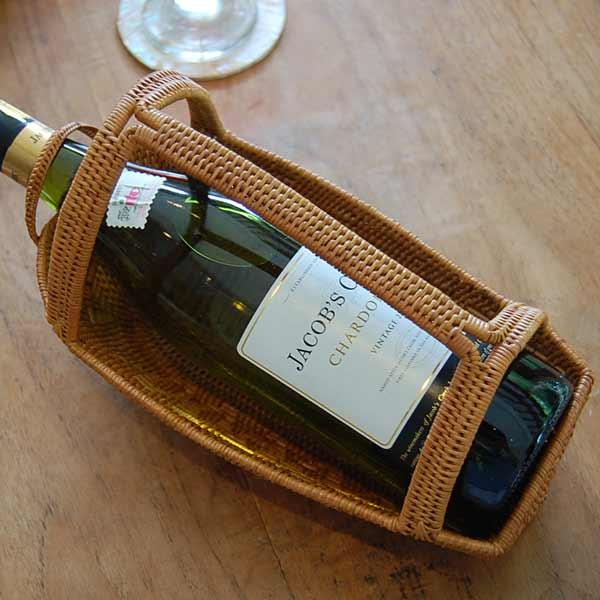 アタ製ワインボトルホルダー アジア工房 2523 | ブランド登録なし | 01