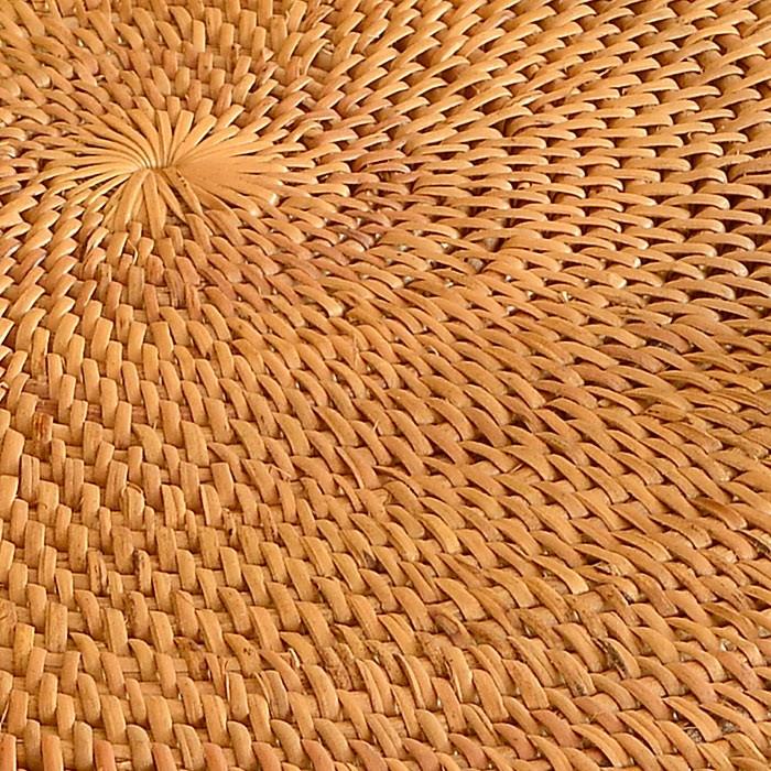 ランチョンマット テーブルウェア おしゃれ アジアン モダン ナチュラル アタ製 編み ラウンド 丸 アジアン雑貨 アジア工房 2610 | ブランド登録なし | 03