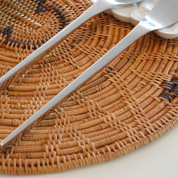 ランチョンマット アジアン おしゃれ 編み 天然素材 ランチマット エスニック ナチュラル アジアン雑貨 バリ雑貨 アジア工房 26 | ブランド登録なし | 03