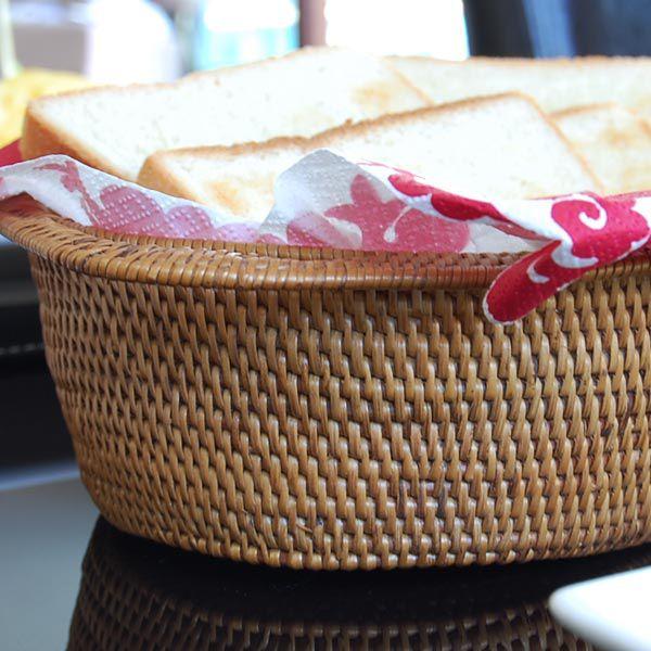 小物入れ おしゃれ 小物収納 化粧品 収納 小物ケース 円形 持ち手つき ナチュラル アジアン モダン アタ 雑貨 アジア工房 2709 | ブランド登録なし | 03