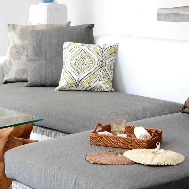 お盆 トレイ 取っ手つき トレー バスケット 小物入れ 収納 かご 御茶菓子入れ アジアン バリ雑貨 アタ製 2722 | ブランド登録なし | 07