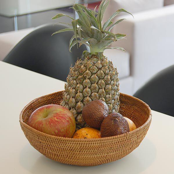 収納バスケット かご フルーツバスケット 小物入れ ボウル かご 収納 おしゃれ アジアン バリ 雑貨 アタ アジア工房 2724 | ブランド登録なし | 03