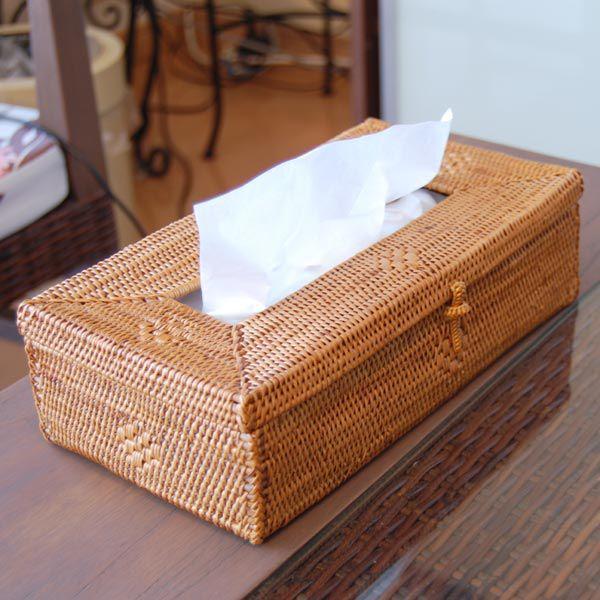 ティッシュケース アタ製ティッシュケース 柄なしタイプ アジア工房 2803 | ブランド登録なし | 02