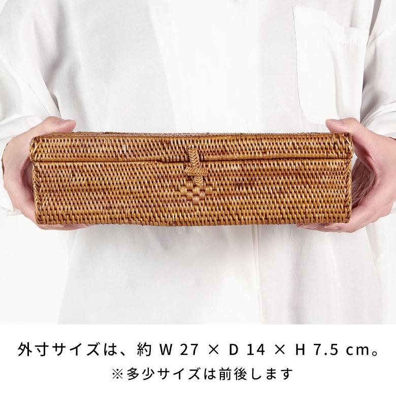 ティッシュケース アタ製ティッシュケース 柄なしタイプ アジア工房 2803 | ブランド登録なし | 07