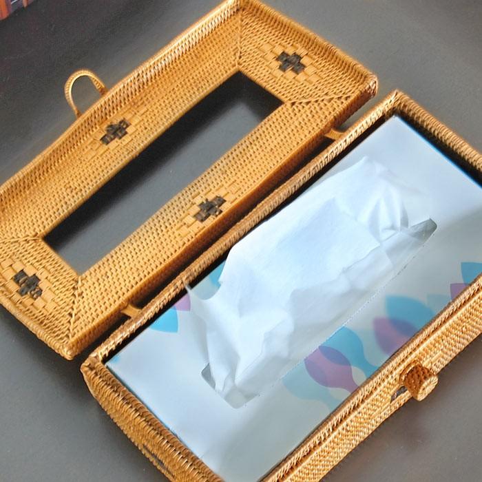 リボンストラップのアタ製 アジアン ティッシュケースカバー スタンダードクオリティ アジア工房 2805 | ブランド登録なし | 02