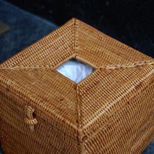 ティッシュケース アタ製トイレットティッシュケース スクエアタイプ アジア工房 2811 | ブランド登録なし | 03