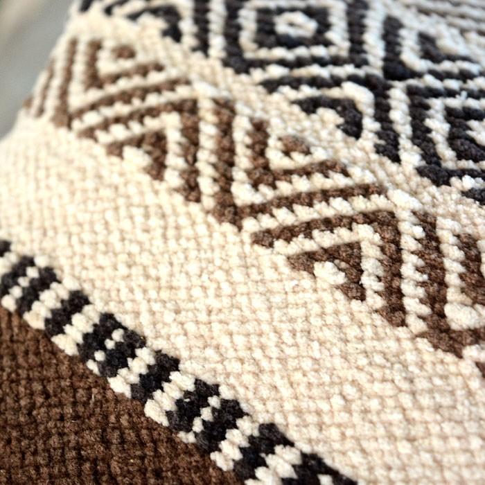 クッションカバー 45×45cm コットンキリム おしゃれ Fタイプ コットン 綿100 ネイティブ モダン オルテガ 民族 インド綿 31020 | ブランド登録なし | 01