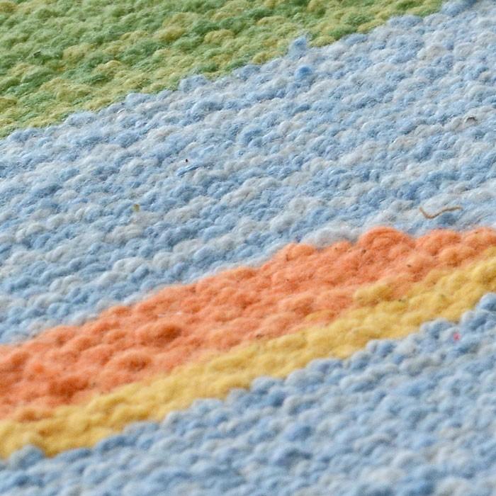 玄関マット 室内 おしゃれ 60×90cm ラグ マット キリム インド綿 民族 エスニック ネイティブ オルテガ Dタイプ 31103 | ELEMENTS（インテリア） | 02