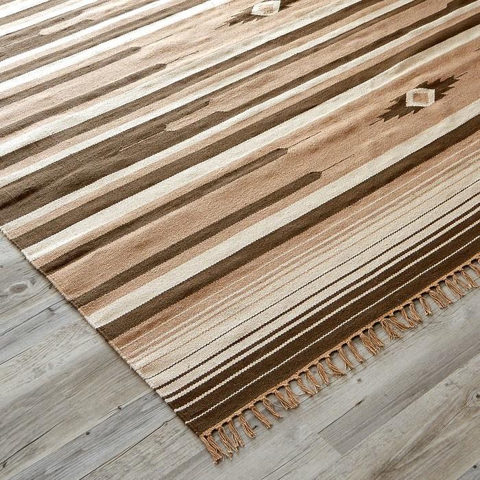 ラグマット ラグ カーペット キリムラグ コットンキリム おしゃれ 200×200cm Iタイプ インド綿 オルテガ ネイティブ 民族 31350 | ELEMENTS（インテリア） | 02