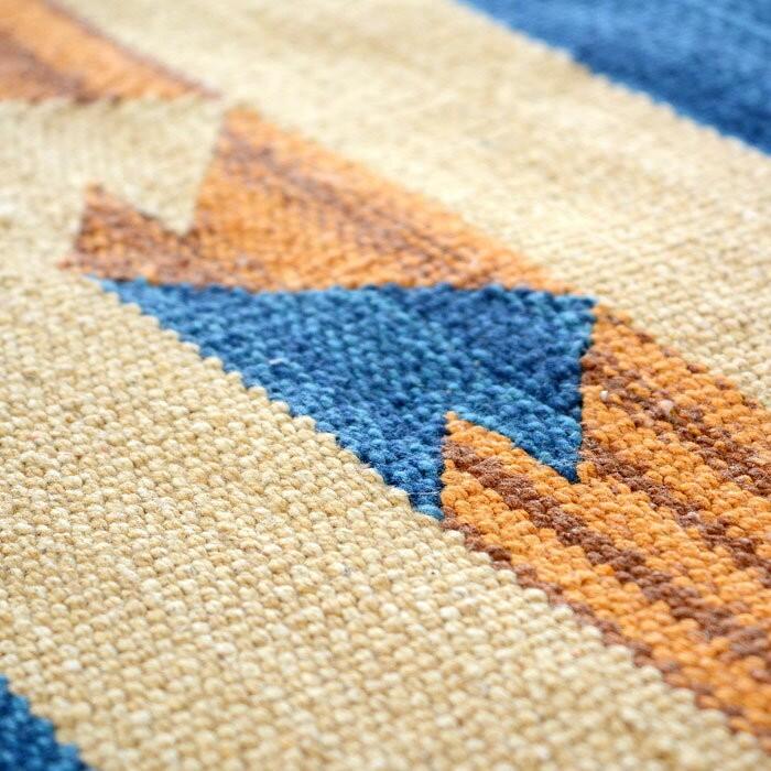 玄関マット 室内 おしゃれ 50×80cm ラグ マット キリム インド綿 オルテガ エスニック ネイティブ 民族 Bタイプ 31601 | ブランド登録なし | 04