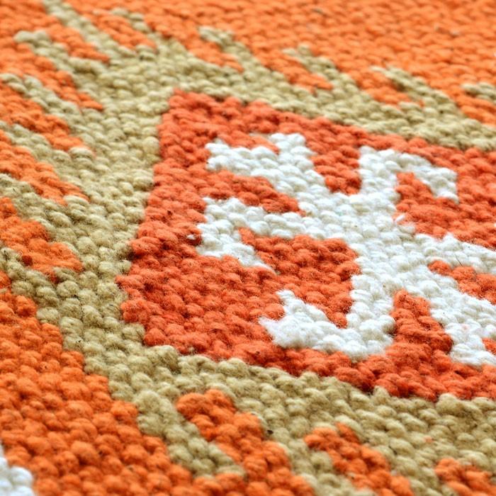 キッチンマット おしゃれ 玄関マット 45×120cm ラグ マット キリム インド綿 オルテガ エスニック ネイティブ 民族 Gタイプ キッチン用品 31730 | ブランド登録なし | 04