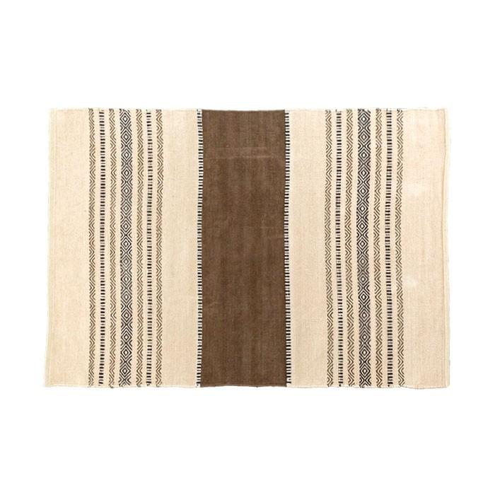 コットンキリムラグ ラグマット ラグ カーペット おしゃれ 長方形 100×140cm Fタイプ インド綿 オルテガ エスニック ネイティブ 31920 | ELEMENTS（インテリア） | 02
