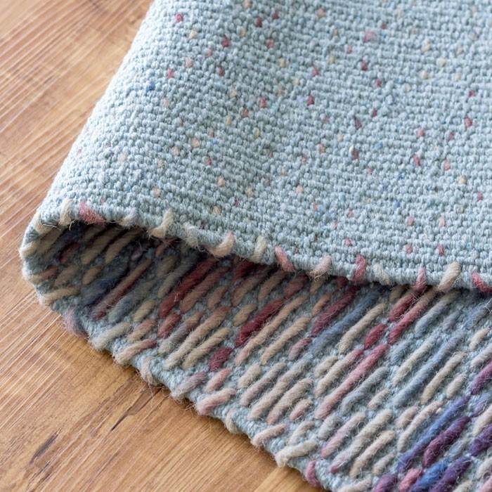 コットン ウール ラグマット おしゃれ 170×240cm 長方形 絨毯 西海岸 北欧 ホットカーペット対応 3202 | ELEMENTS（インテリア） | 02