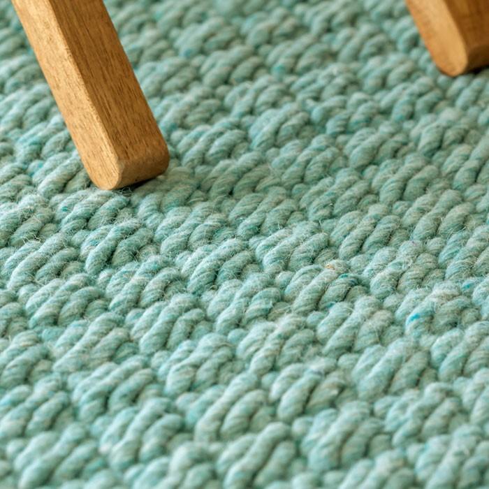 コットン ウール ラグマット おしゃれ 170×240cm 長方形 絨毯 西海岸 北欧 ホットカーペット対応 3202 | ELEMENTS（インテリア） | 03