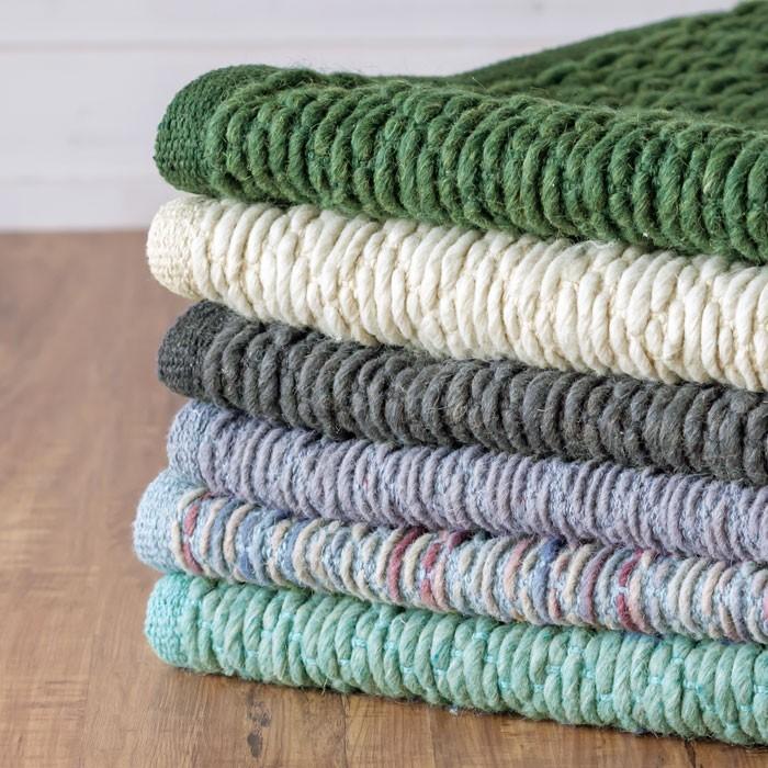 コットン ウール ラグマット おしゃれ 170×240cm 長方形 絨毯 西海岸 北欧 ホットカーペット対応 3202 | ELEMENTS（インテリア） | 04