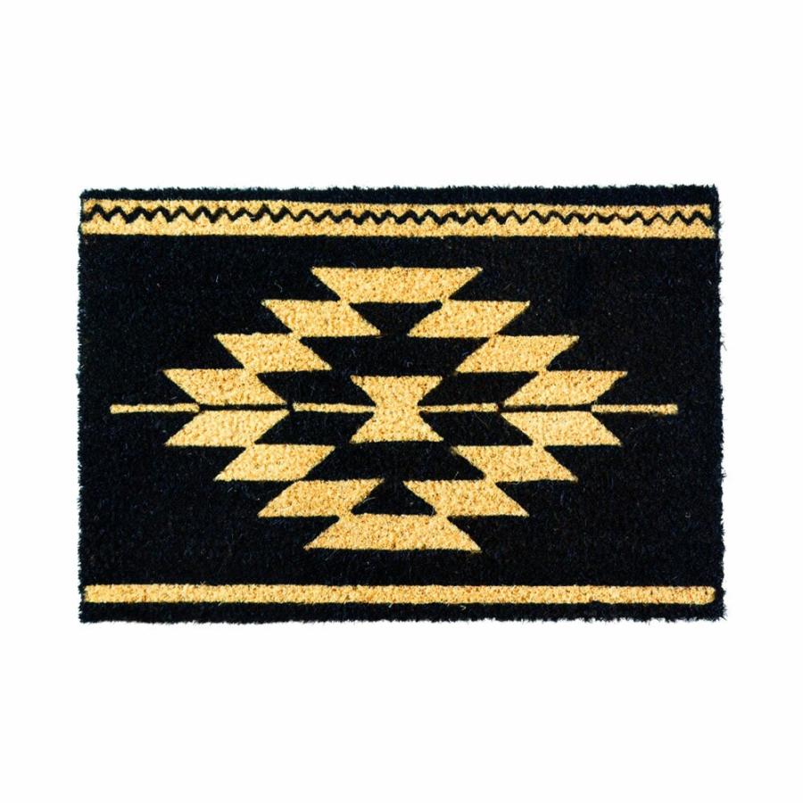 玄関マット ドアマット 室外 コイヤーマット オルテガ柄 ネイティブ柄 エントランス テラス デッキ 勝手口 泥落とし ココナッツ ココヤシ おしゃれ 32118 | ELEMENTS（インテリア） | 10