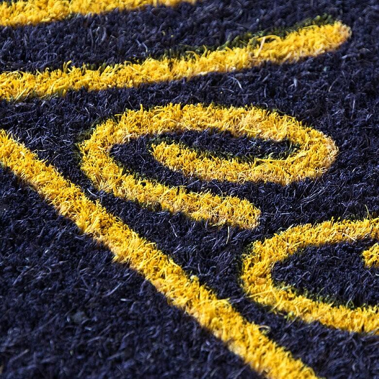 玄関マット ドアマット 室外 コイヤーマット Welcome ネイビー エントランス テラス デッキ 勝手口 泥落とし 雪 ココナッツ ココヤシ おしゃれ 32123 | ブランド登録なし | 04