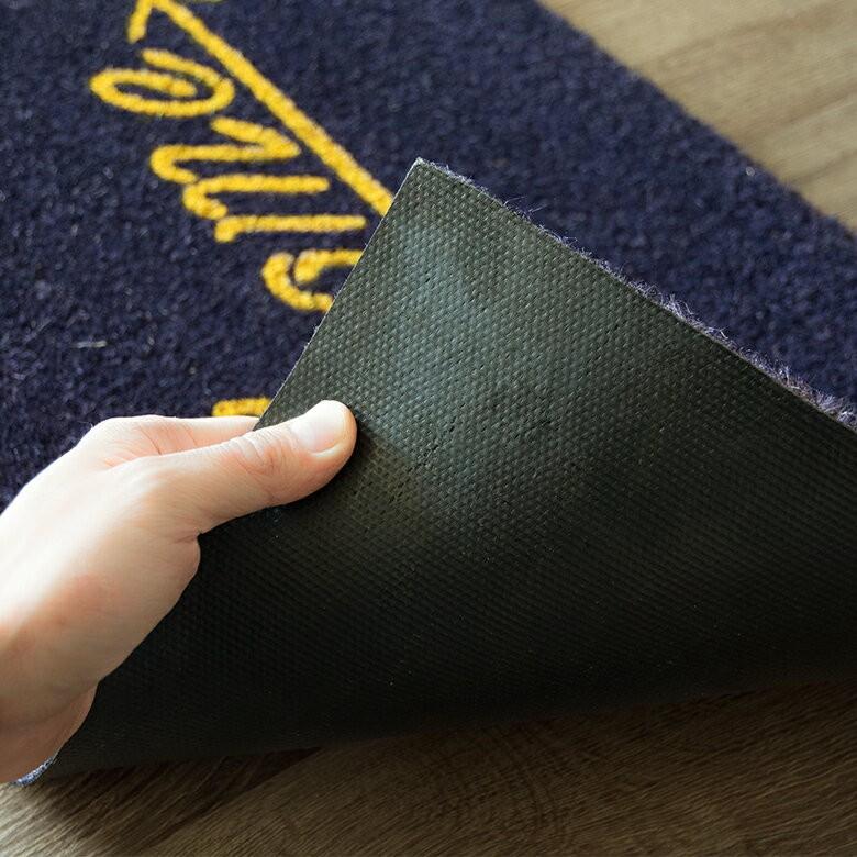 玄関マット ドアマット 室外 コイヤーマット Welcome ネイビー エントランス テラス デッキ 勝手口 泥落とし 雪 ココナッツ ココヤシ おしゃれ 32123 | ブランド登録なし | 05