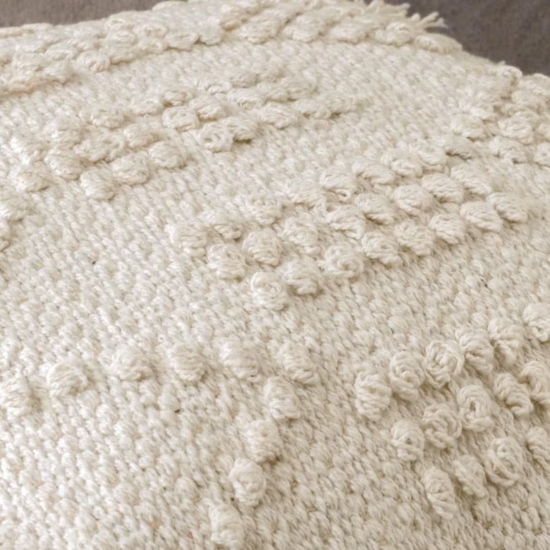 クッションカバー クッション ボヘミアン 45×45cm ホワイト アイボリー BOHO カバー おしゃれ お洒落 エスニック ボーホー 四角 34425 | ブランド登録なし | 01