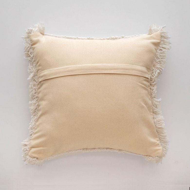 クッションカバー クッション ボヘミアン 45×45cm ホワイト アイボリー BOHO カバー おしゃれ お洒落 エスニック ボーホー 四角 34425 | ブランド登録なし | 11