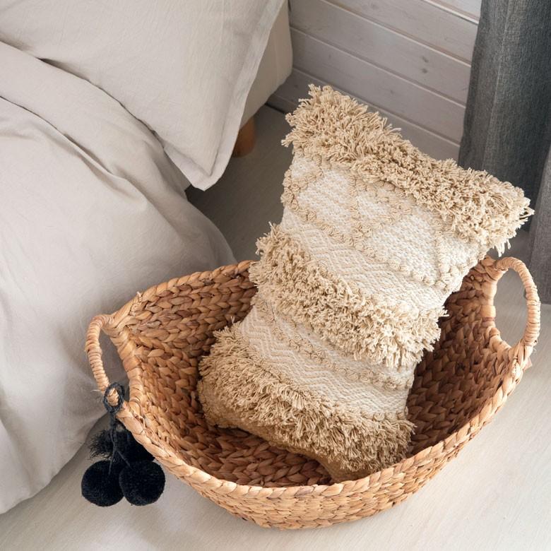 クッションカバー クッション ナチュラル ボヘミアン 30×50cm ホワイト ベージュ BOHO  カバー おしゃれ お洒落 エスニック ボーホー 四角 34430 | ブランド登録なし | 04