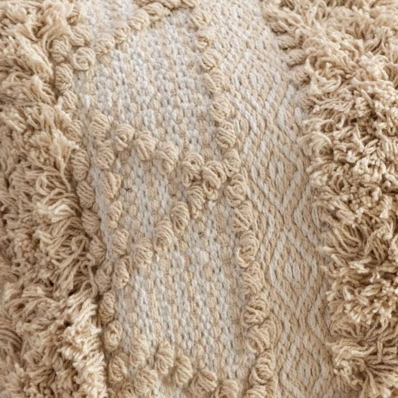 クッションカバー クッション ナチュラル ボヘミアン 30×50cm ホワイト ベージュ BOHO  カバー おしゃれ お洒落 エスニック ボーホー 四角 34430 | ブランド登録なし | 06